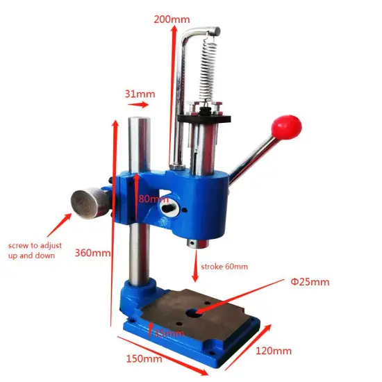 Compact Punching Press Machines: Versatile Tools in Clothing Industry and Supermarkets