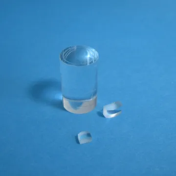 UV Fused Silica Crystal Cylinder Rod Lens and BK7 Glass Rod for Optical Usage