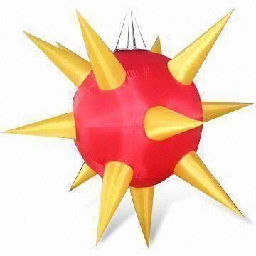 Inflatable Light Star, Customized Sizes are Accepted, Easy to Install