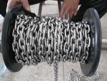 Stainless Steel Link Chain of Short, Medium Long Type