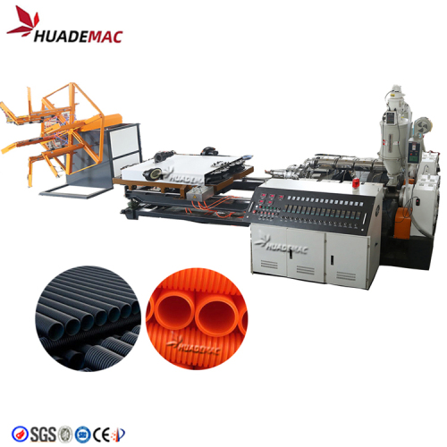 HDPE PP doppelwandige Wellrohrproduktionsmaschine