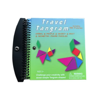 Magnetic Tangram IQ Educational Book