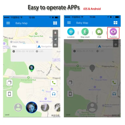 Personal GPS tracker system wireless tracking software with Google Map provide APPs, platform customization service Thinkrace