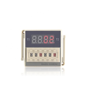 DH48S-1Z 220V AC On Delay SPDT Time Relay with Socket Base