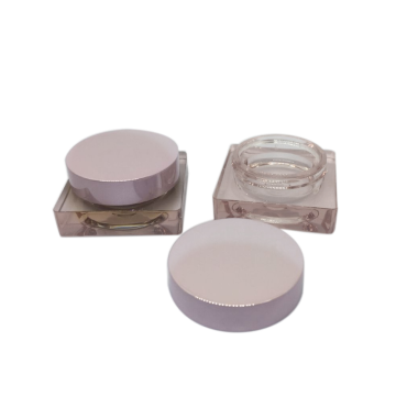 Luxury Plastic Powder Jar with Sifter and Replaceable Core