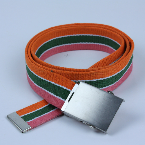 Lelaki yang berwarna-warni UK Woven Cotton Belt