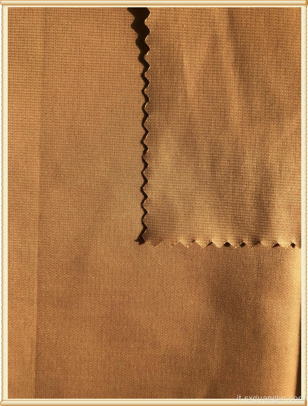 Tessuto in twill di cotone poliestere spandex economico per indumenti