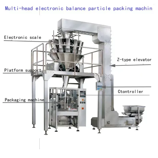 Multi - head Electronic Balance Particle Packing Machine