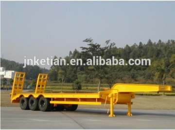2Axle skeletal semitrailer or tanker trailer