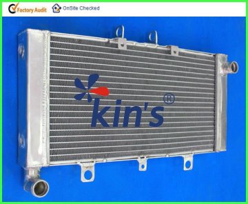 All aluminum racing Motorcycles radiator,aluminum motorcycles radiator