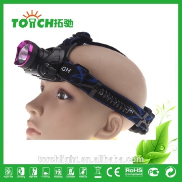 LED Headlamp CRE E XM-L T6 Rechargeable Headlight Waterproof 2000LM +Car/AC Charger For Outdoor Camping 7023