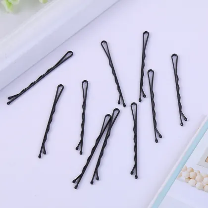 Anxin Simple Alloy Hairpin Barrette