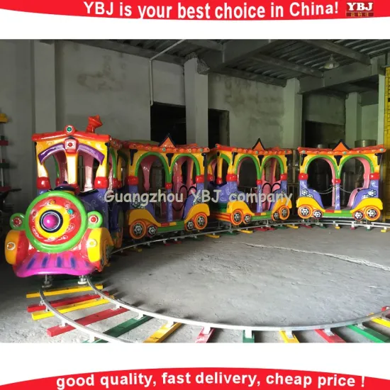 YBJ hot sale outdoor train sets/electric amusement kids train/electric toy train sets