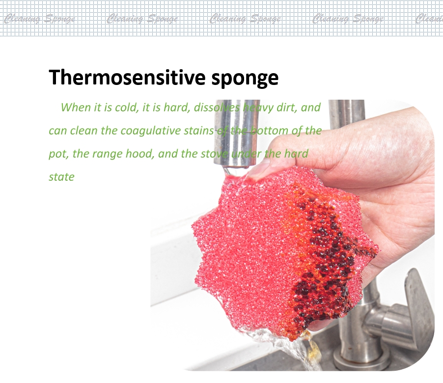 Temperature Sensitive Sponge