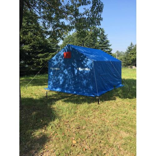Military Tent Blue Metallic Frame Tent Manufactory