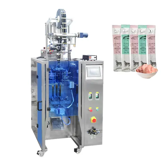 Automatic Pet Food Packing Machine: Cat Stick & Dog Wet Food Bagging Packaging