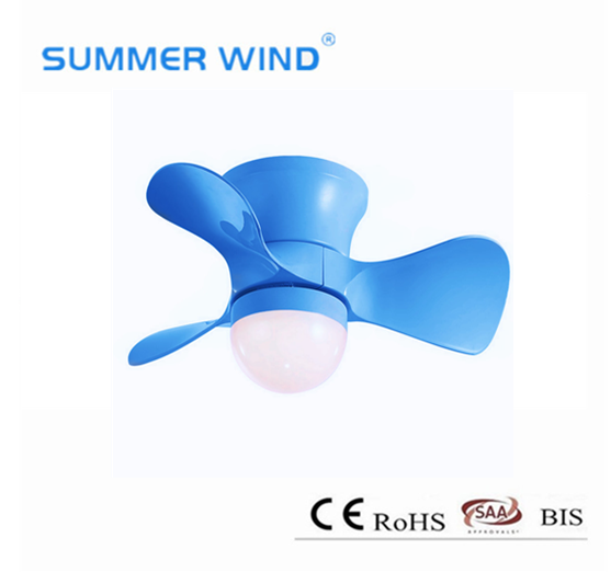 Le plus bon produit de ventilateur de plafond bleu/rose