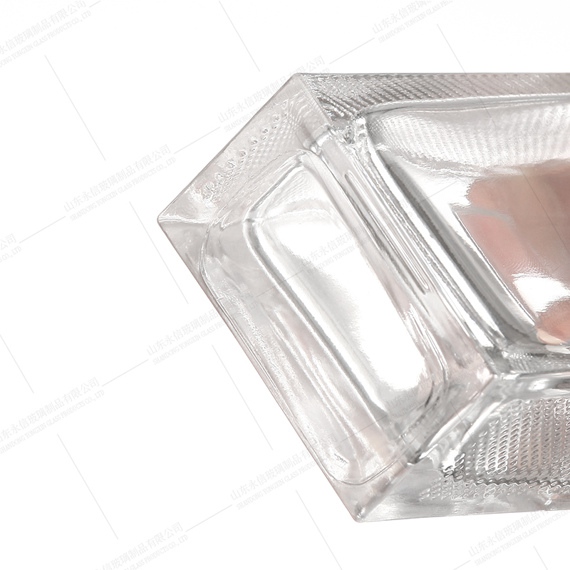Square narrow-mouth perfume bottle customize