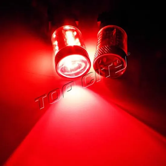 Stable design 80W led lamps 3157 red color auto leds