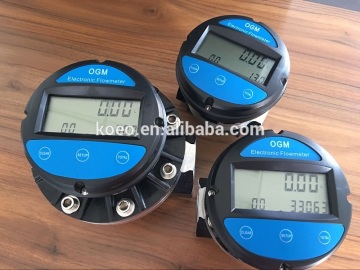 Great Performance Electronic Oval Gear Diesel Fuel Flow Meter