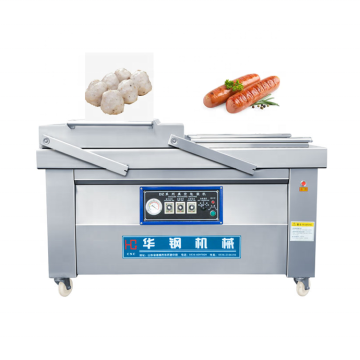 Double Chamber Vacuum Sealer for Fish and Sausage Packing