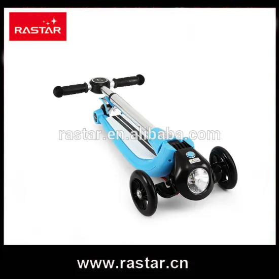 2016 Rastar wholesale new kid toy 3 wheel flash scooter