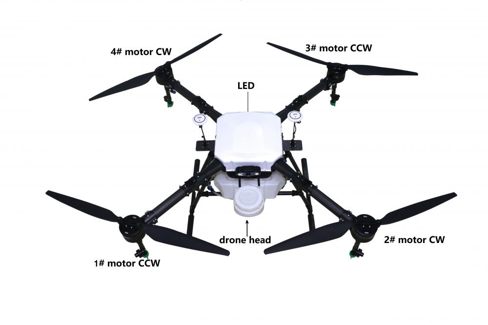 High Efficiency Drone Agriculture 10L Fumigators Sprayer Uav