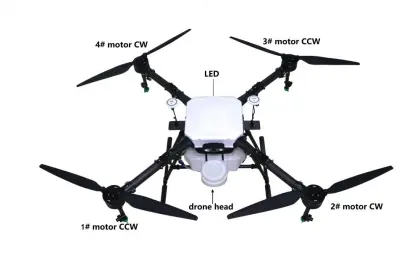 10L farm drone agriculture sprayer agricultural spraying