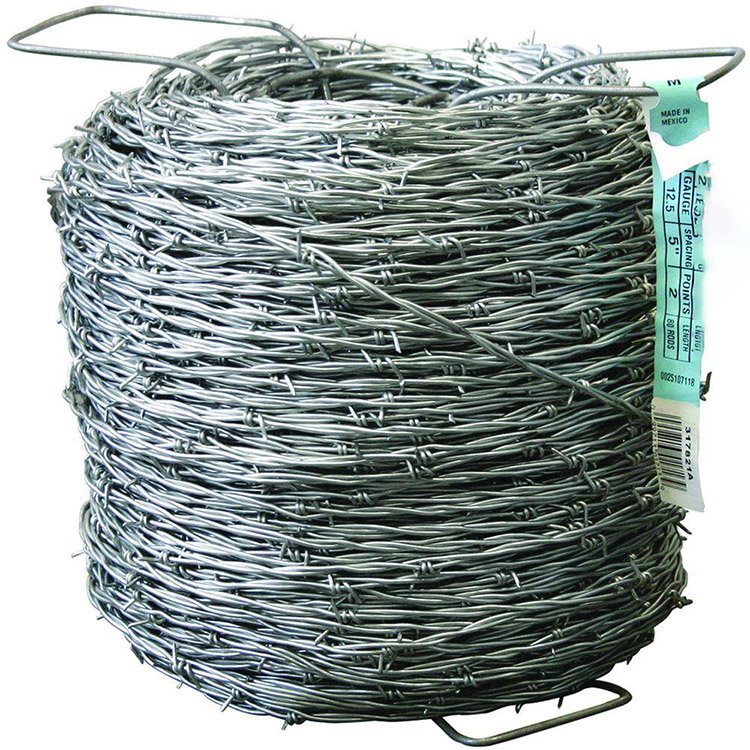 Barbed wire weight per  meters