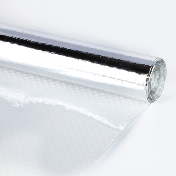 Wärmeisolierung reflektierende Aluminiumfolie gewebte Wäsches Laminat Blau PE Isolationsblatt zum Gebäude Wände und Dächer