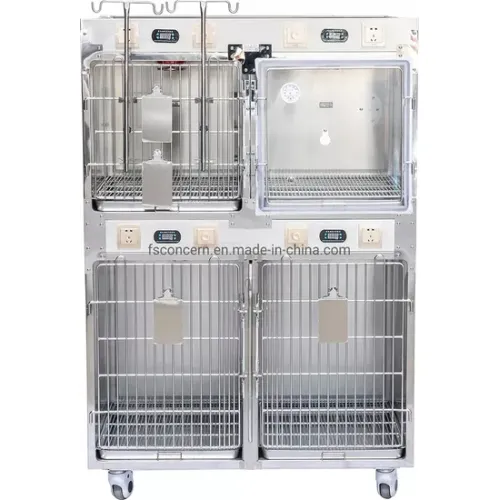 Advanced Stainless Steel Physiotherapy Cage for Dogs