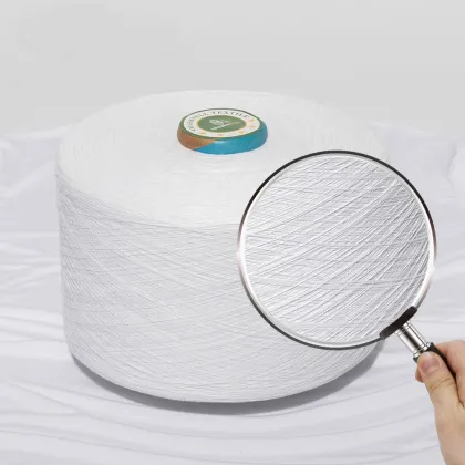 100% Recycled Cotton Yarn and OE Cotton Viscose Blend Yarn