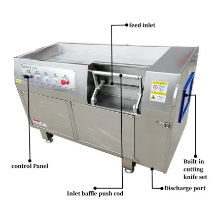 Lunch Dice Hot Sale Chicken Beef Meat Cutter Machine