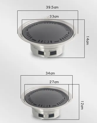 Korean Barbecue Stove Charcoal Grill