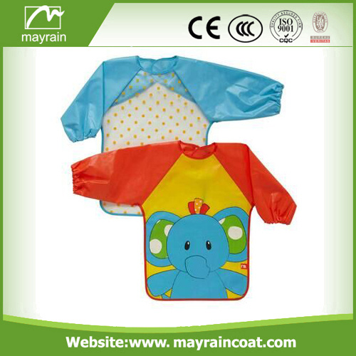 Long Sleeve Kids Art Polyester Smock