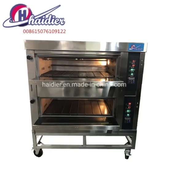 Bakery Equipment 4 Layers Electric Oven Bakery Bread Baking Deck Oven