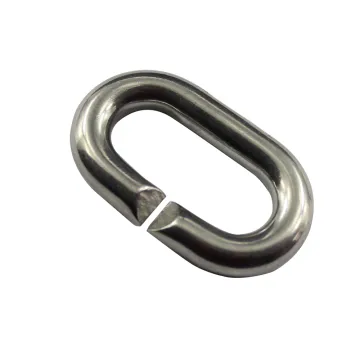 Stainless steel C-link ring chain Link buckle Fast chain quick load ring C-link ring