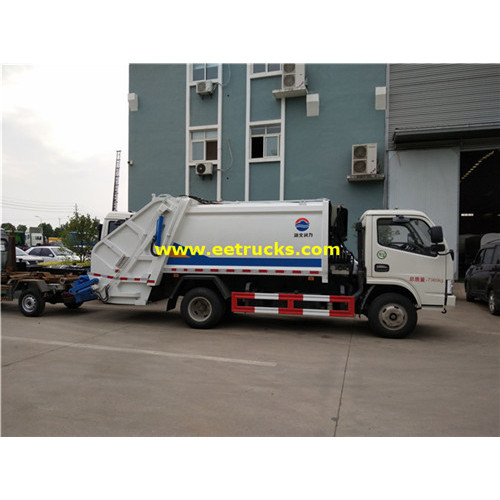 Dongfeng 5000 Liters Refuse Compression Trucks