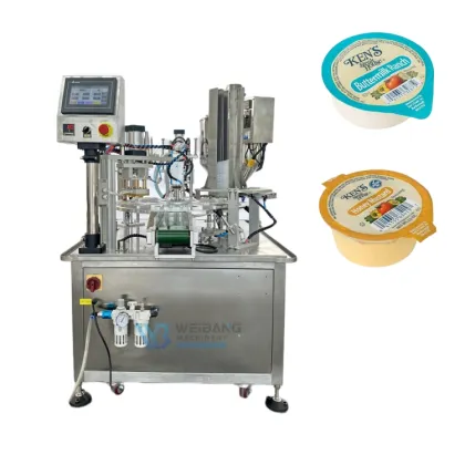 Hot Sale Tomato Sauce Ketchup Mayonnaise Filling and Sealing Machine