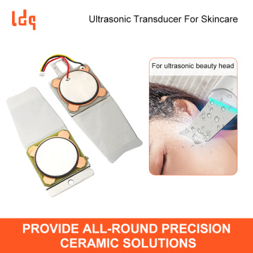 Transdutor ultrassônico para cuidados com a pele