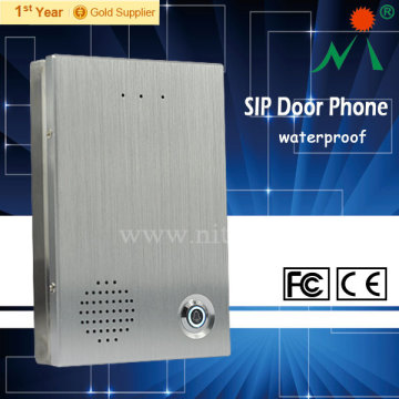 Alloy Metal Case Wired Doorbell Support Cell Phone Open Door