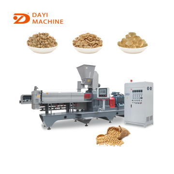 China's Best Selling Small Vegetarian Soy Meat Chunk (TVP) Textured Soy Protein Making Machine