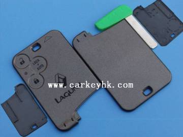 HOT Sale Renault Laguna smart card cover 3 buttons with car key box car key Master Key For Renault