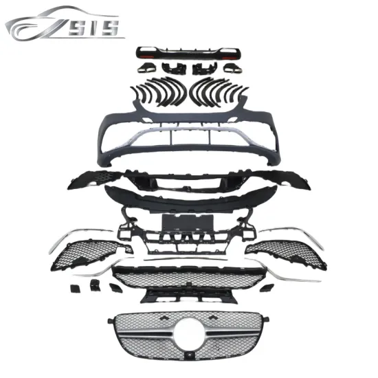 PP Plastic GLE63 Style Body Kits for GLE Class W167 SUV (2016-2019)
