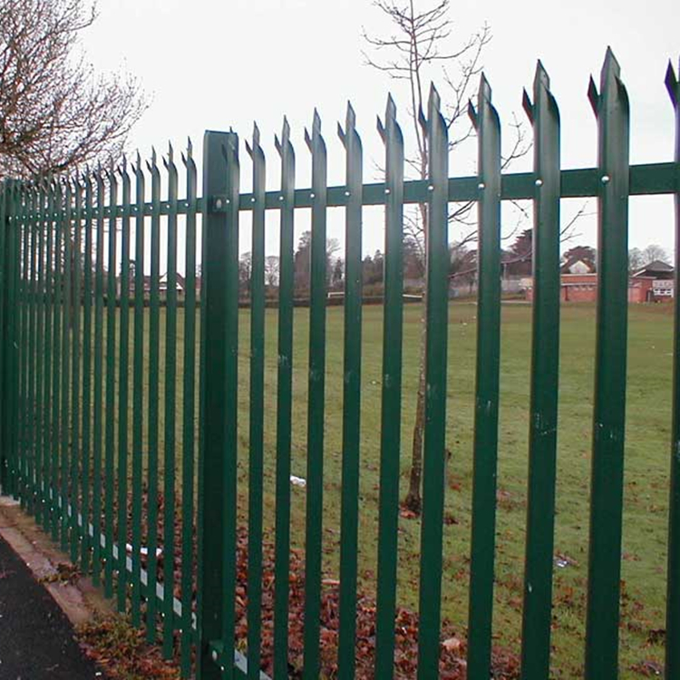 Good Quality Heavy Duty Galvanized Palisade Euro Fence