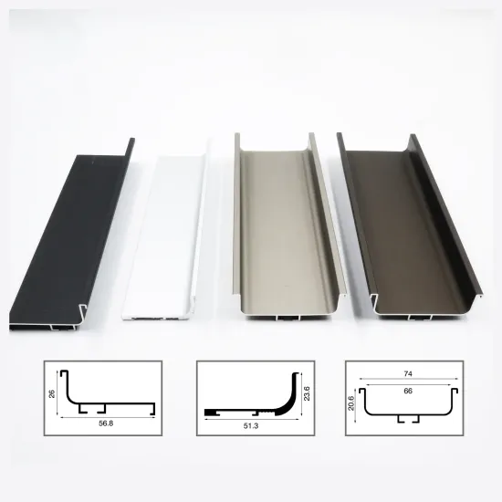 Existing Molds Aluminum Perfil Gola Kitchen Cabinet Handle