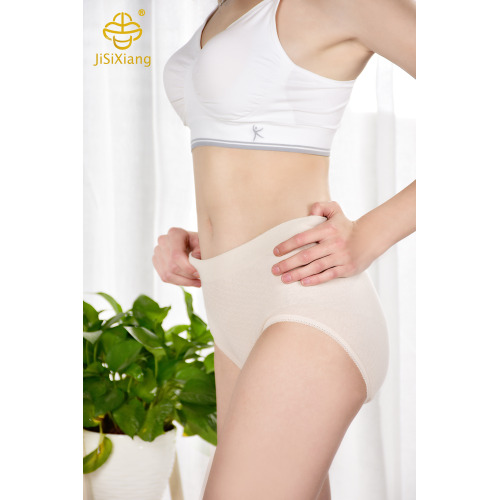 여성의 원활한 속옷, 레이스 가장자리, 순수한면