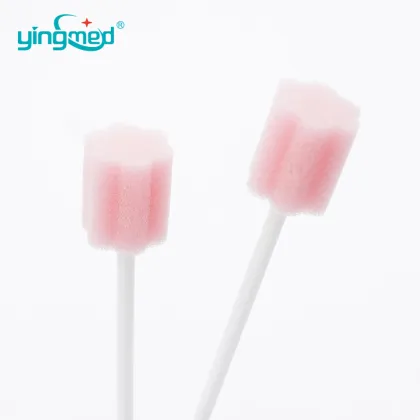 Patient Mouth Cleaning Sponge Stick Foam Oral Swab