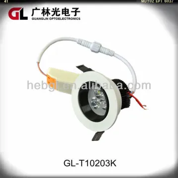 2013 New Design Hot Sale LED Downlight 3*1W