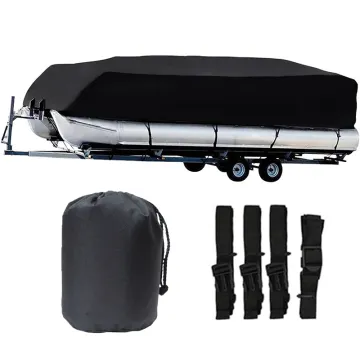 Factory Customized Durable Waterproof Pontoon Boat Cover - Rainproof, Dustproof, and UV Resistant